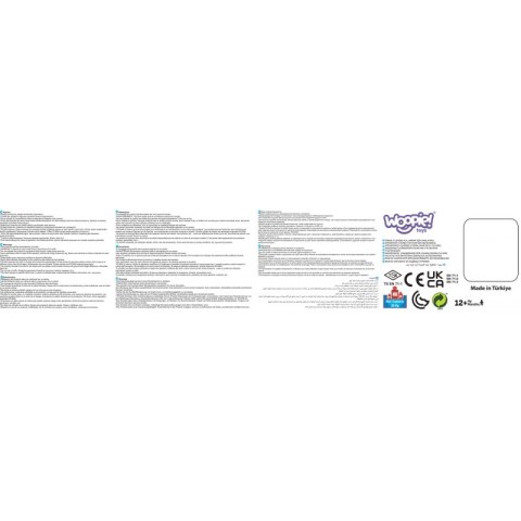 WOOPIE Jeździk 4w1 Sorter Pchacz Chodzik + Klakson Schowek
