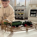 WOOPIE Zestaw Mini Farma Traktor Zwierzęta Osada Farma Rolnik 1:24