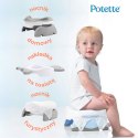 Nocnik Potette: Zestaw wielofunkcyjny z akcesoriami, różowo-biały, Potette