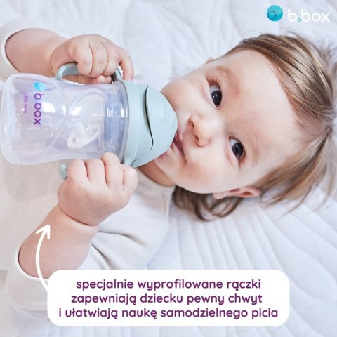 Bidon ze słomką 240 ml, Sage, b.box