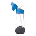 Butelka na wodę tritanowa ze słomką 600ml Blue Slate b.box