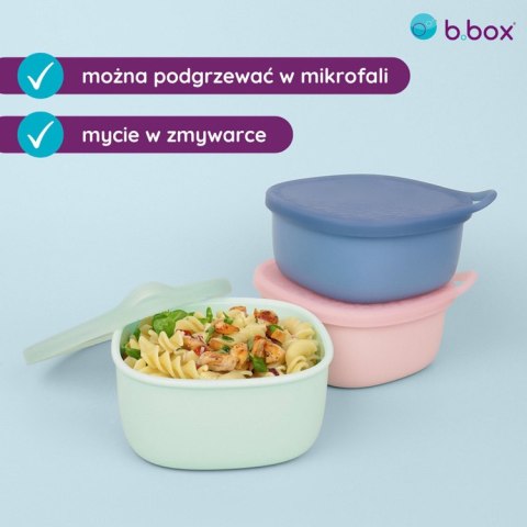 Silikonowy pojemnik z pokrywką do lunchboxa Forest, b.box