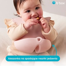 Śliniak z otwartą kieszonką Blush, b.box