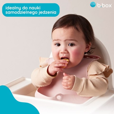Śliniak z otwartą kieszonką Blush, b.box