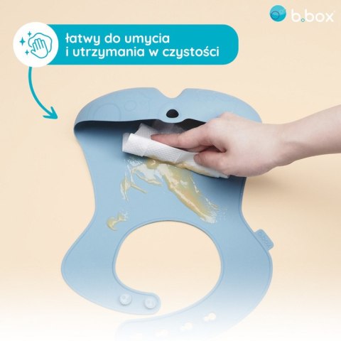 Śliniak z otwartą kieszonką Sage, b.box