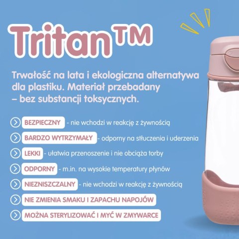 Sportowa butelka tritanowa 600 ml, Midnight, b.box