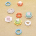 CLASSIC WORLD Sorter Montessori Kształtów i Kolorów Układanka Wieża 2+