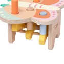 CLASSIC WORLD Wbijak Pastelowy Motylek Montessori z Młoteczkiem 18m+