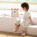 CLASSIC WORLD Zegar Miś Montessori Edukacyjny 3w1 Nauka Czasu Liczenia i Daty 2+
