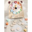 CLASSIC WORLD Zegar Miś Montessori Edukacyjny 3w1 Nauka Czasu Liczenia i Daty 2+