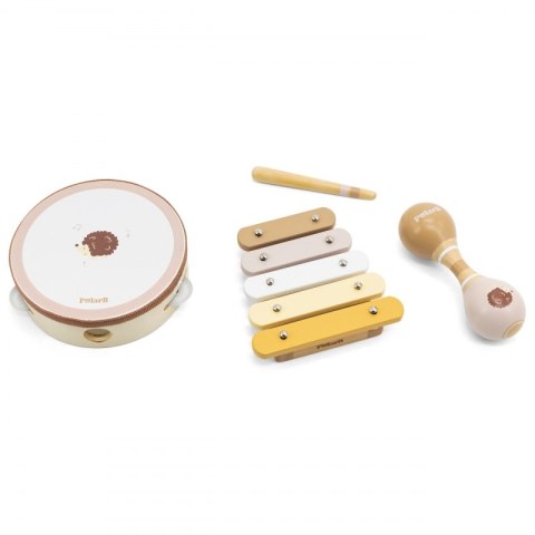 VIGA PolarB Zestaw Instrumentów Muzycznych Z Jeżykiem 12m+