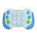 WOOPIE Elektroniczna Gra Zręcznościowa Pop-It Fidget Toy Gamepad Niebieski