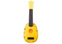 Ukulele Dla Dzieci Mini Gitara 4 Struny Motyw Ananasa Gitarka Żółta