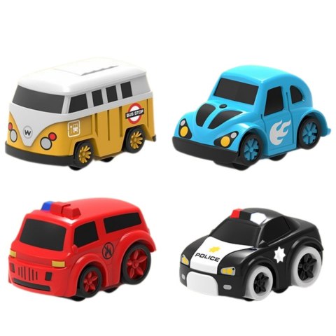 Tor Przeszkód Interaktywny Parking Dla Dzieci Cztery Autka