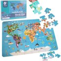 CLASSIC WORLD Puzzle Mapa Świata 3+