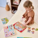 VIGA Puzzle Dźwiękowe Dopasuj Muzykujące Zwierzęta 18m+