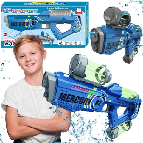 WOOPIE Pistolet na Wodę Elektryczny Automatyczny Merkury