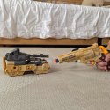 WOOPIE Zestaw 3w1 Robot Transformujący Czołg i Wyrzutnia na Strzałki Brązowy