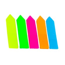 Karteczki Indeksujące Samoprzylepne Strzałki Kolorowe 45x12mm