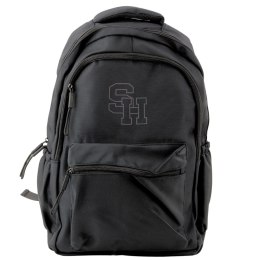 Plecak Szkolny Miejski Przegroda Środkowa SH Czarny 38cm 20L