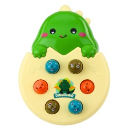 Gra Zrecznościowa Mini Whack A Mole Dinozaur W Jajku Zielony
