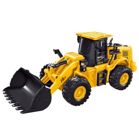 Koparka Buldożer Zdalnie Sterowany RC 2.4G 9CH Żółty