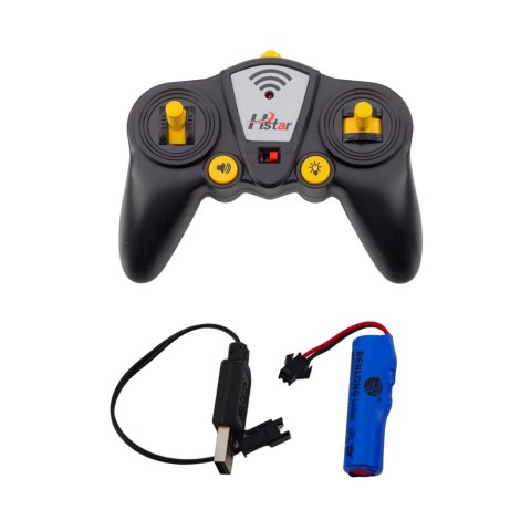 Zestaw Laweta Zdalnie Sterowana RC Auto Sportowe Osobowe Czerwone 1:16