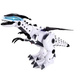 Robot Dinozaur Ze Skrzydłami Na Baterie Porusza Się Światła Dźwięki