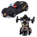 Auto Robot 2w1 Sportowy Samochód Policyjny Napęd Mix