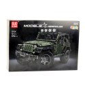 Klocki Konstrukcyjne Auto Terenowe Zielony Khaki 2078 el.