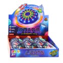 Kolorowy Świecący Dysk Kosmos Ufo Kręcący Bączek Spinning Top