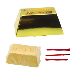 Wykopaliska Sztabka Złota Zestaw Archeologiczny Kamienie Narzędzia