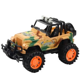 Duży Samochód Terenowy Militarny Off-Road Beżowy