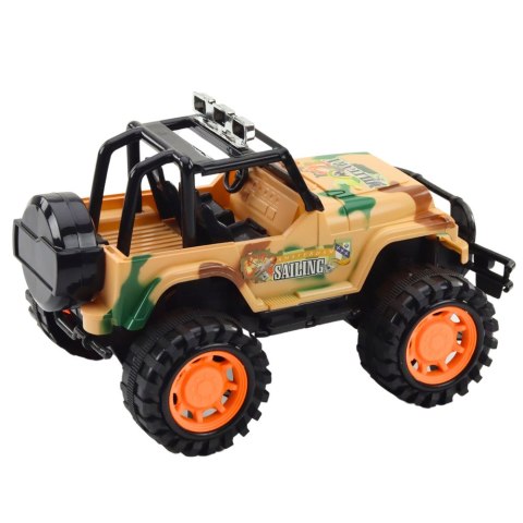 Duży Samochód Terenowy Militarny Off-Road Beżowy