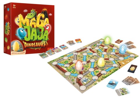 Gra rodzinna Magajaja Dinosaurs Trefl 02281