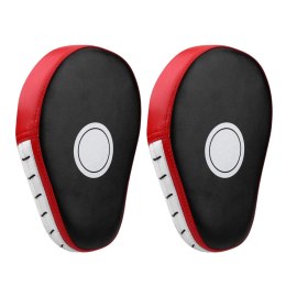 Tarcza Treningowa Rękawica Pad Kick Boxing Łapa Trenera Czerwona