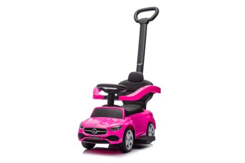 Jeździk z Pchaczem Mercedes 3w1 Różowy