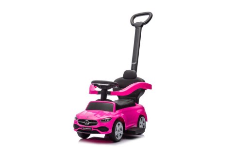 Jeździk z Pchaczem Mercedes 3w1 Różowy