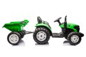 Traktor Na Akumulator HC-306 Z Przyczepą Jasno Zielony 24V