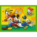 Puzzle - 4w1 (12, 15, 20, 24) - Wśród przyjaciół - Myszka Miki - Trefl 34616