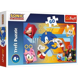 Puzzle - 60 - Sonic w akcji - Trefl 17387