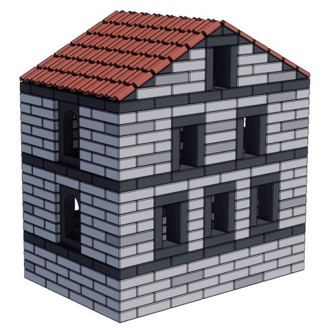 CLASSIC WORLD EDU Mega Klocki Konstrukcyjne z Miękkiej Pianki EVA - Dach do Budowania