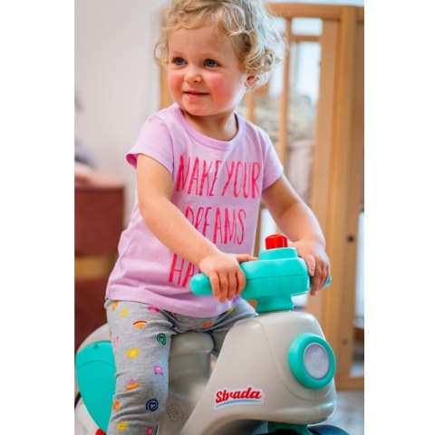 FALK Jeździk Scooter Strada Retro Ciche Opony od 1 Roku