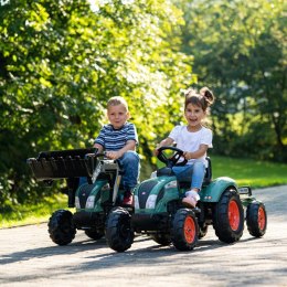FALK Traktor Lander Zielony na Pedały z Przyczepką od 3 Lat