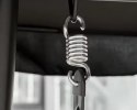 Huśtawka Czteroosobowa Ogrodowa Bujana Daszek Wolnostojąca Brązowa