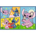 Puzzle - 2x70 - Ze Stitchem nie ma nudy - Disney Lilo and Stitch - Trefl 34444