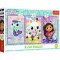 Puzzle - 3x50 - Poznajcie Gabby i kotki - Koci Domek Gabi - Trefl 34876