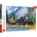 Puzzle - 500 - Górski pociąg - Trefl 37379