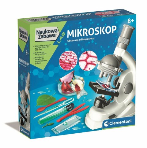 Naukowa Zabawa Doświadczenia z Mikroskopem Język Polski Clementoni 50806