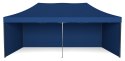 Pawilon handlowy ekspresowy - 3x6 m - niebieski